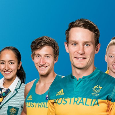 L-R: Cristina Sheehan (Synchronised Swimming), Liam Adcock (Athletics), Con Foley (Rugby Union), Lakeisha Patterson (Swimming)